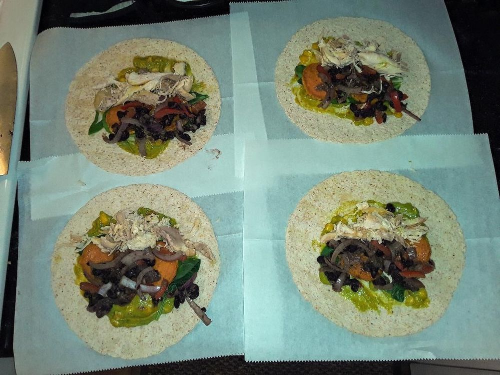 Make 4 Wraps at a Time