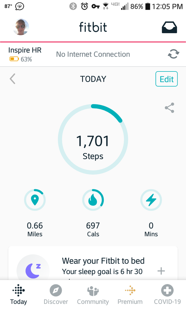 shows no internet connection