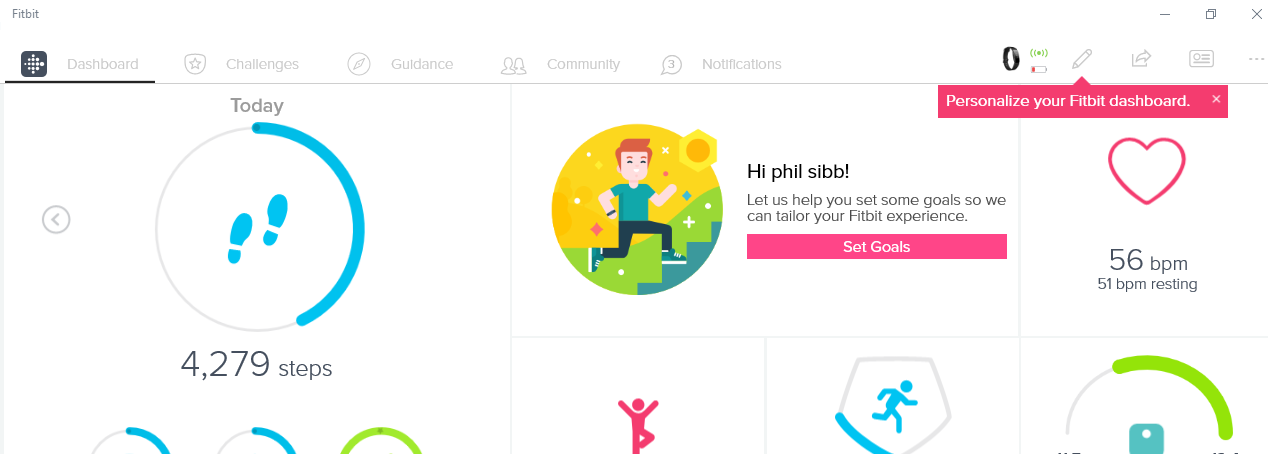 sync fitbit to mapmyrun