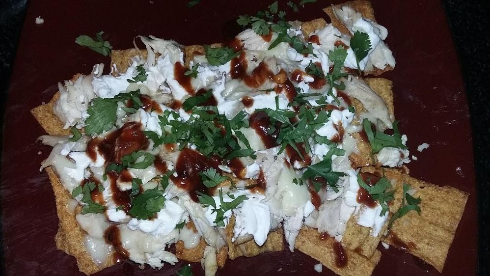 Healthy Chicken Nachos