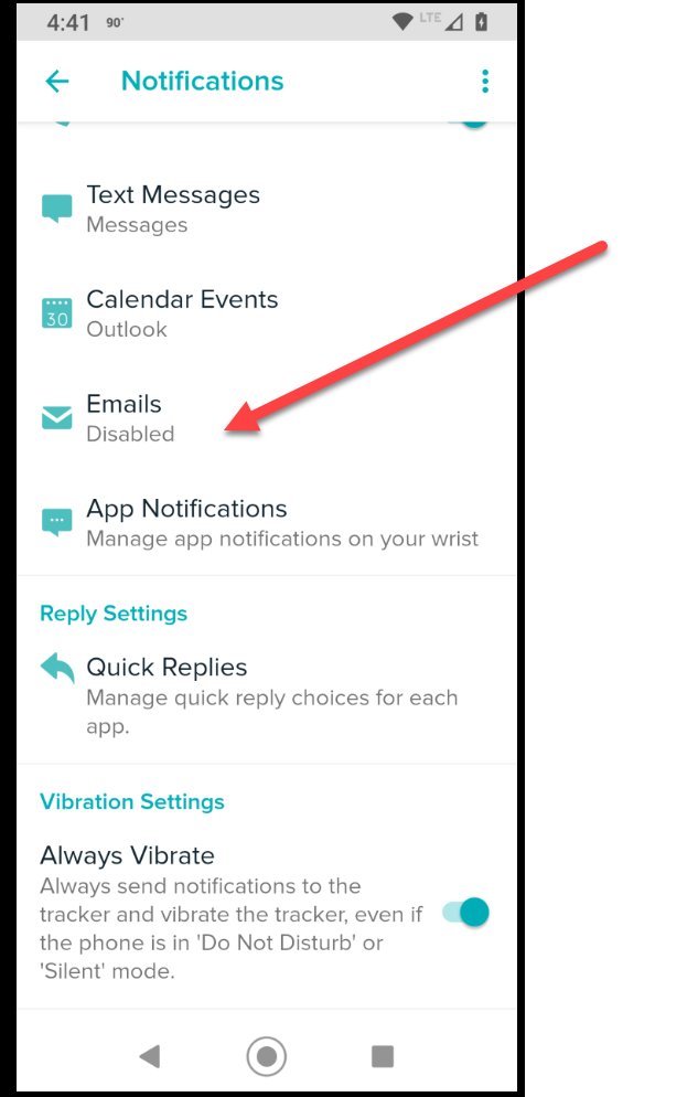 fitbit charge 4 read text messages