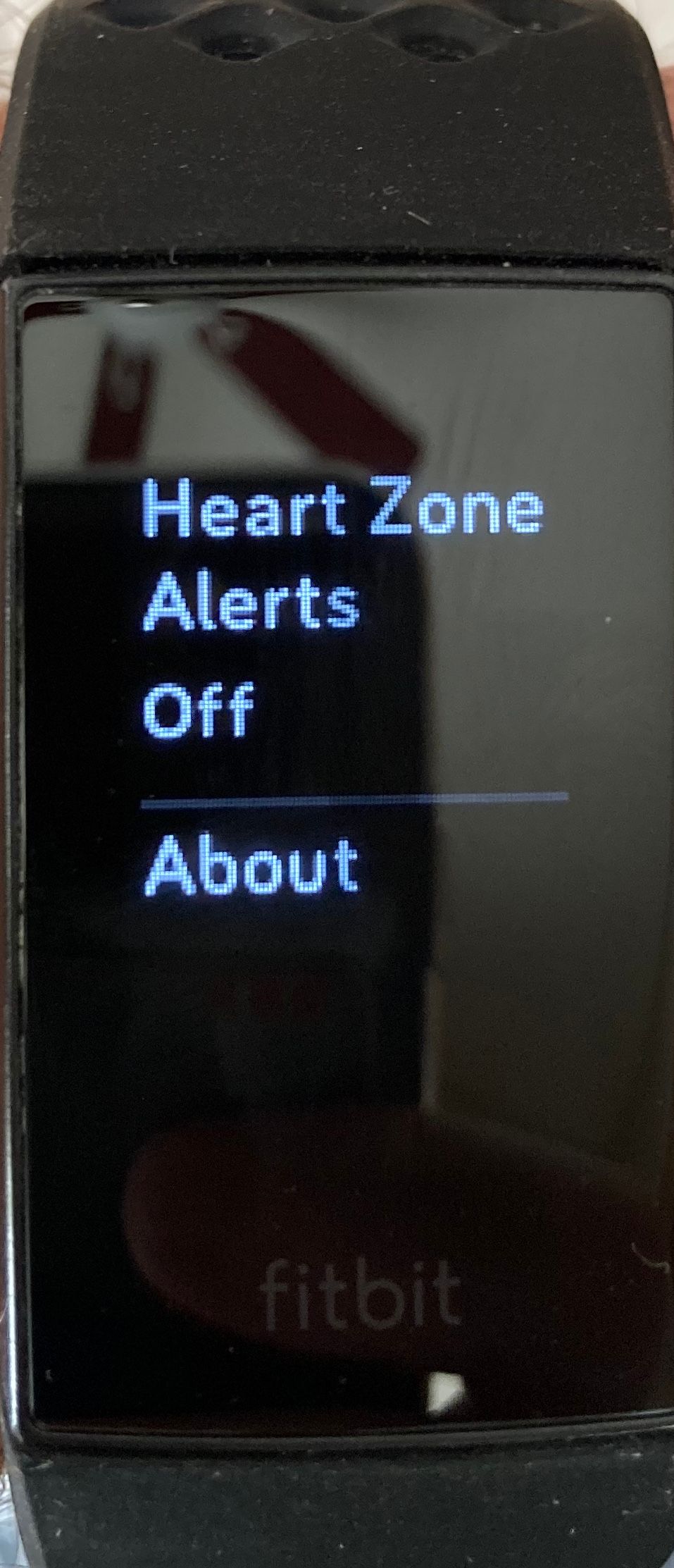 Solved How do I turn off heart rate zone notifications on