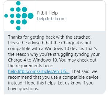 fitbit charge 4 windows 10
