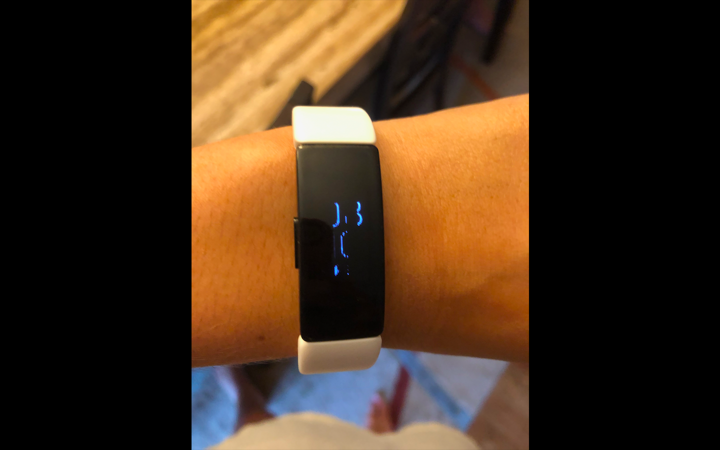 Fitbit inspire does not display new arrivals