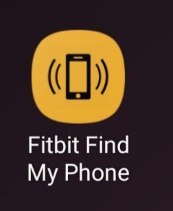 fitbit find my phone