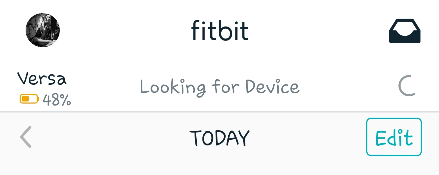 Fitbit versa 2 all online day sync not working