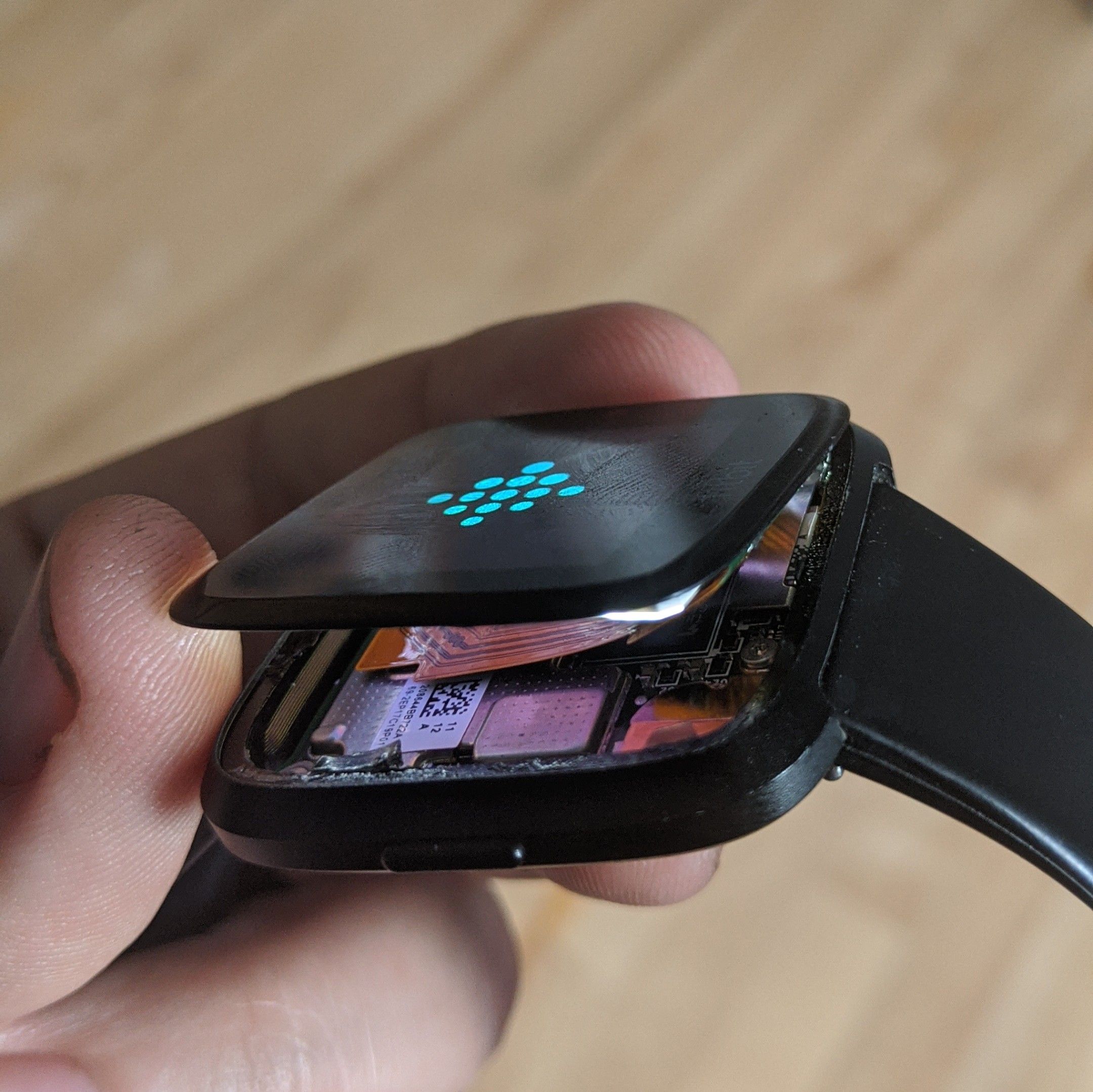 fitbit versa 2 in water