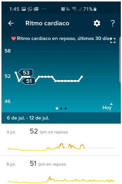 GRÁFICO RITMO CARDÍACO INTERRUMPIDO