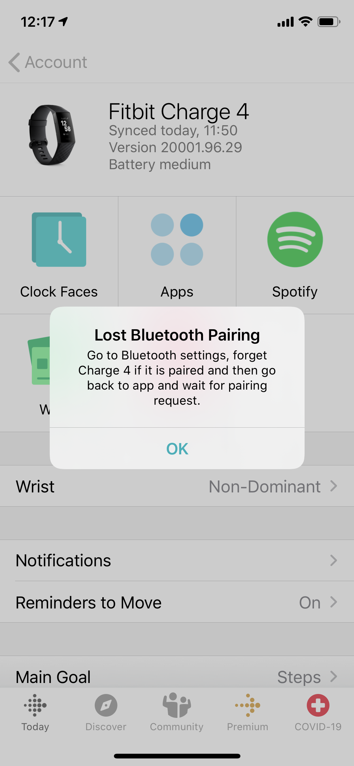 Charge 4 Constantly Loses Bluetooth Pairing Page 5 Fitbit Community