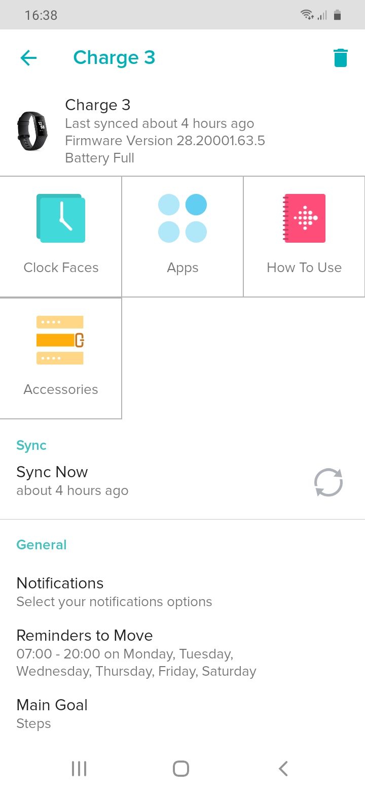 Solved How to change to manual sync Fitbit Community