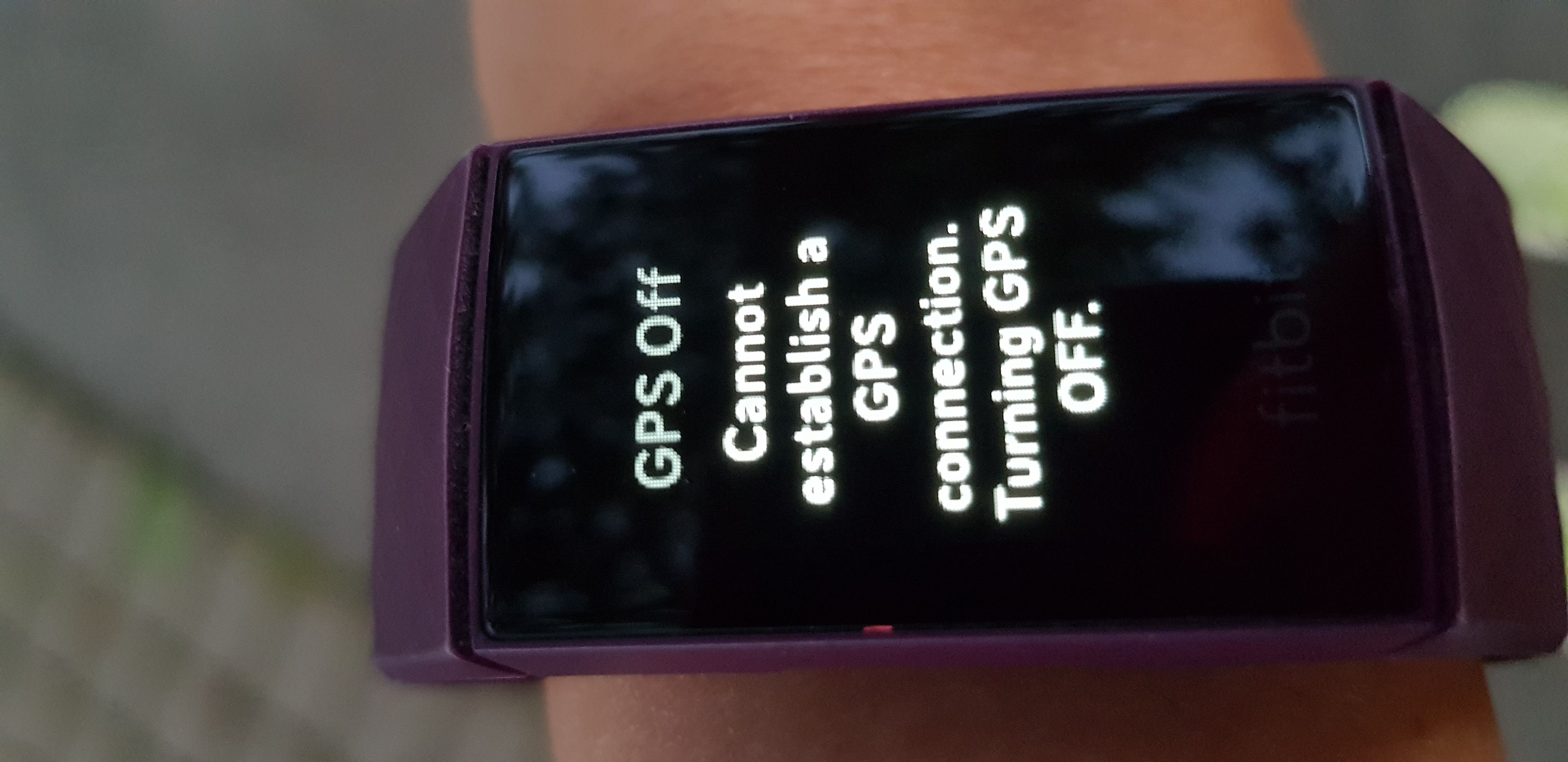 fitbit charge 4 disable gps