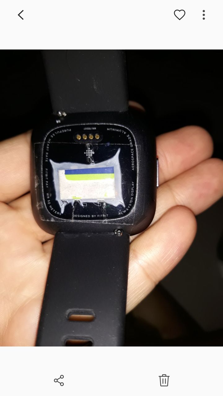 Fitbit versa online green