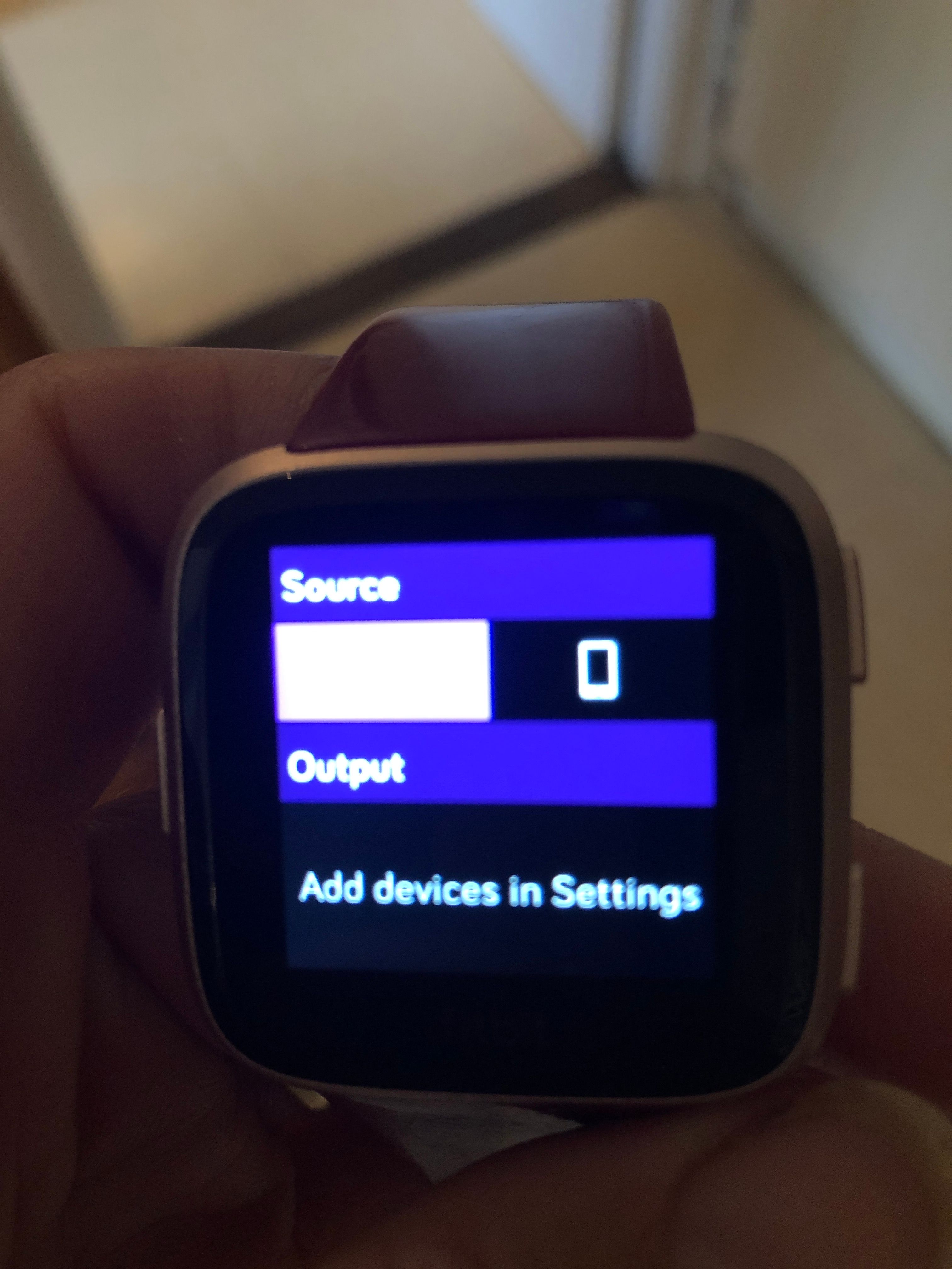 Solved: Versa stuck on Source screen 