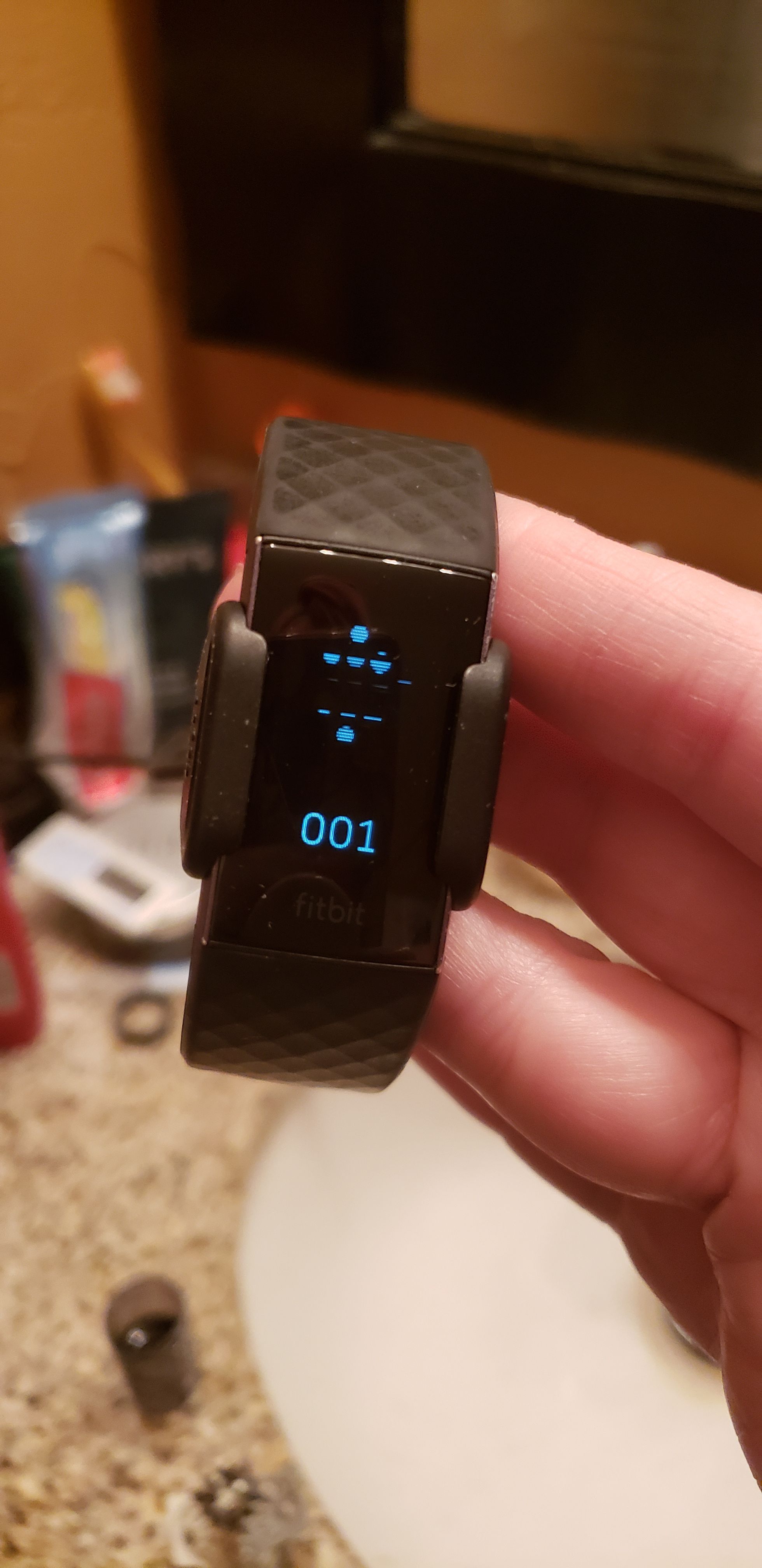 Fitbit charge discount 3 battery issues