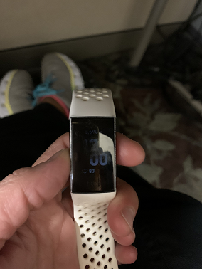 fitbit charge 3 display fading