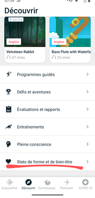 Ajouter stats