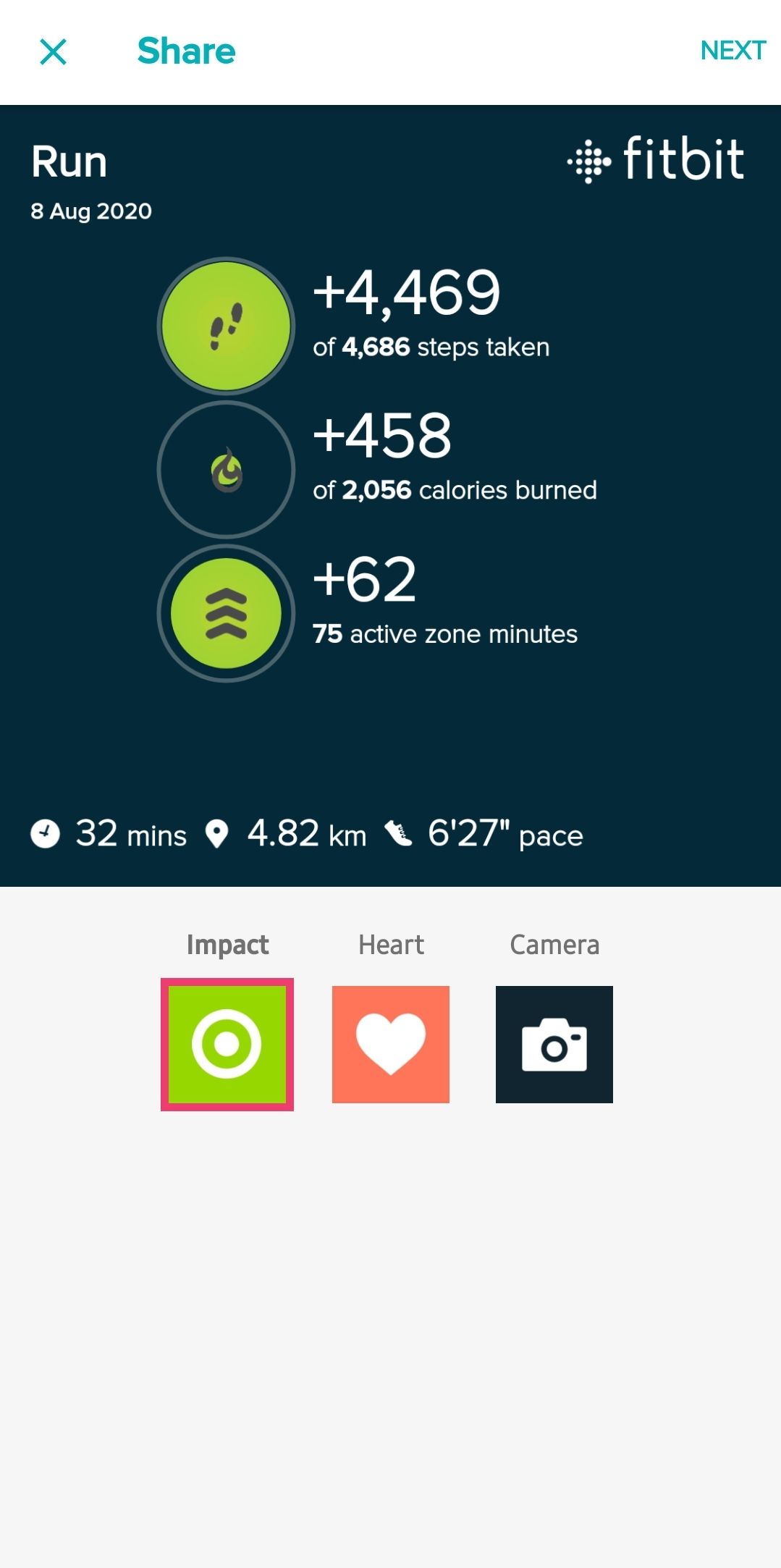 fitbit measure distance