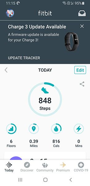 fitbit charge 3 latest firmware 2020