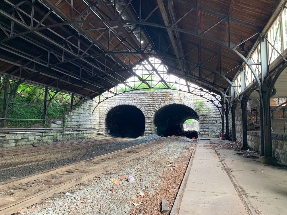 Old train station