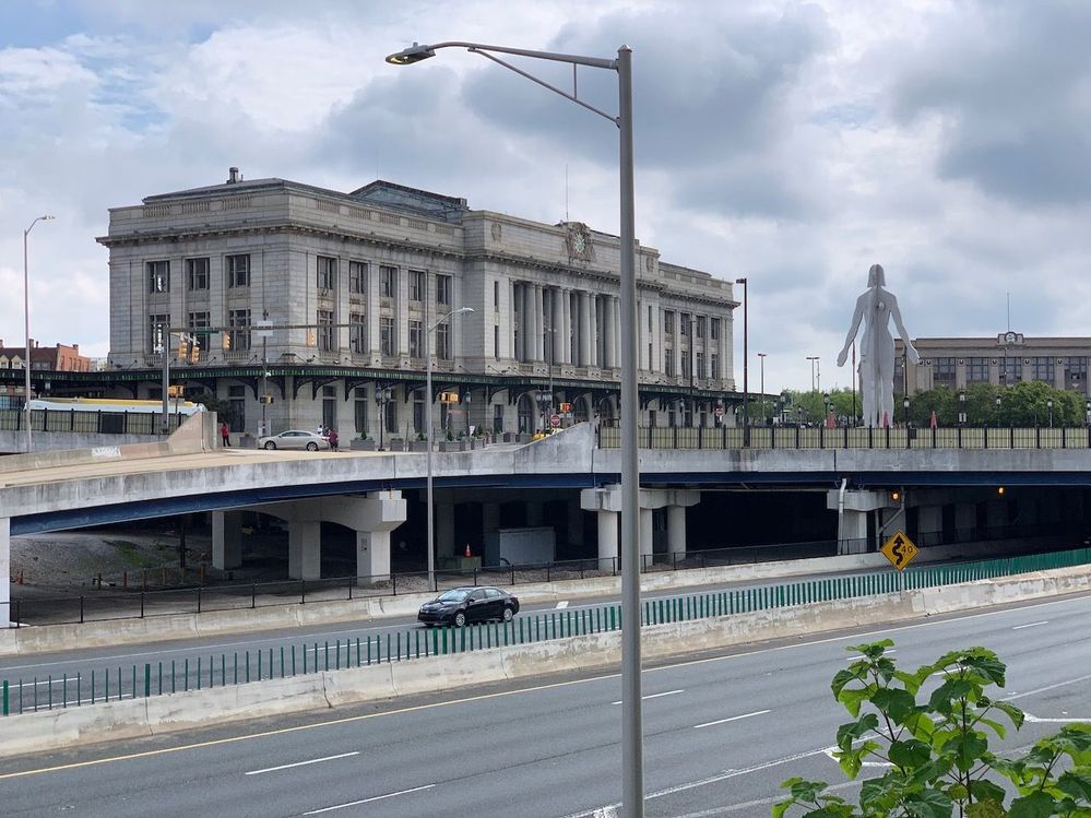 Penn Station -- on a bridge!