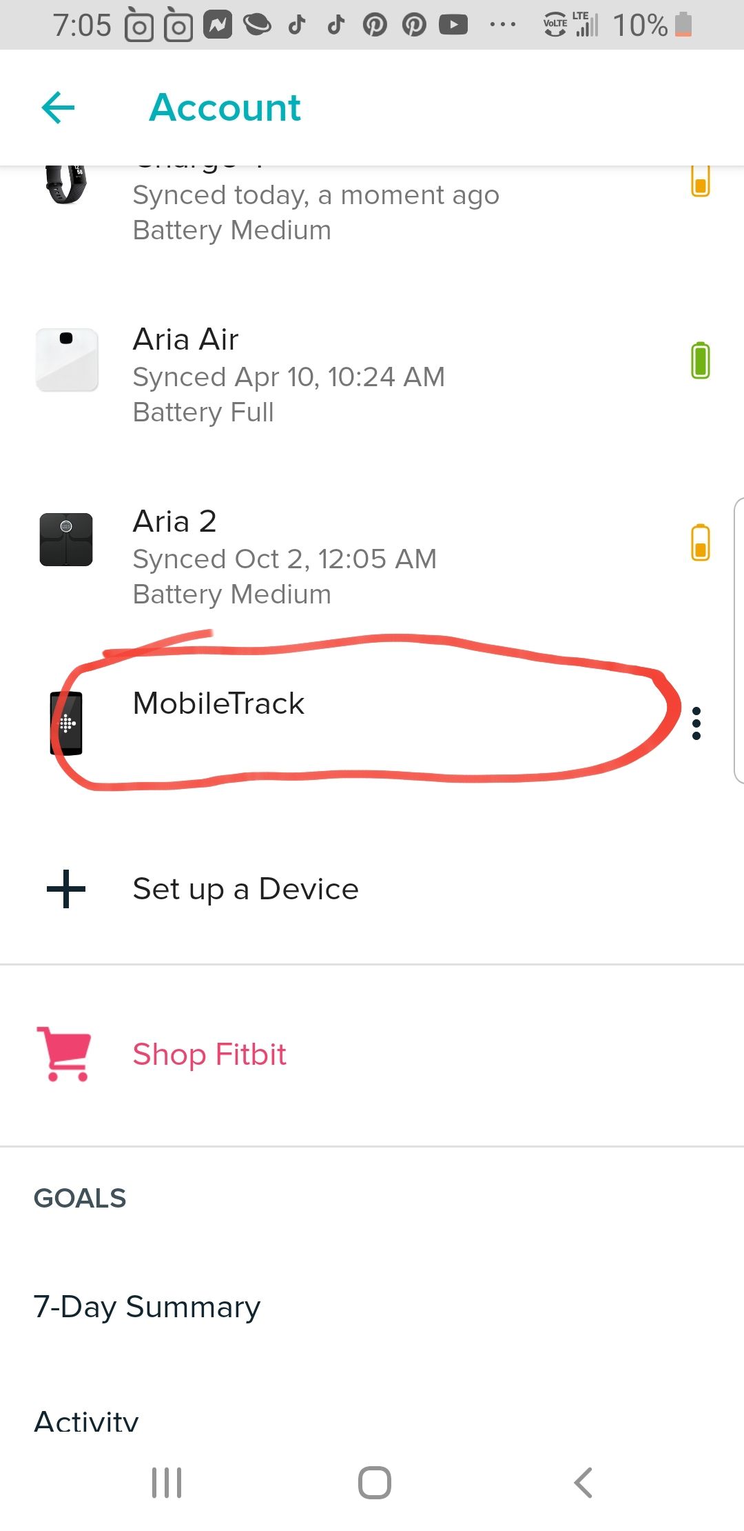 Fitbit track cheap run without phone