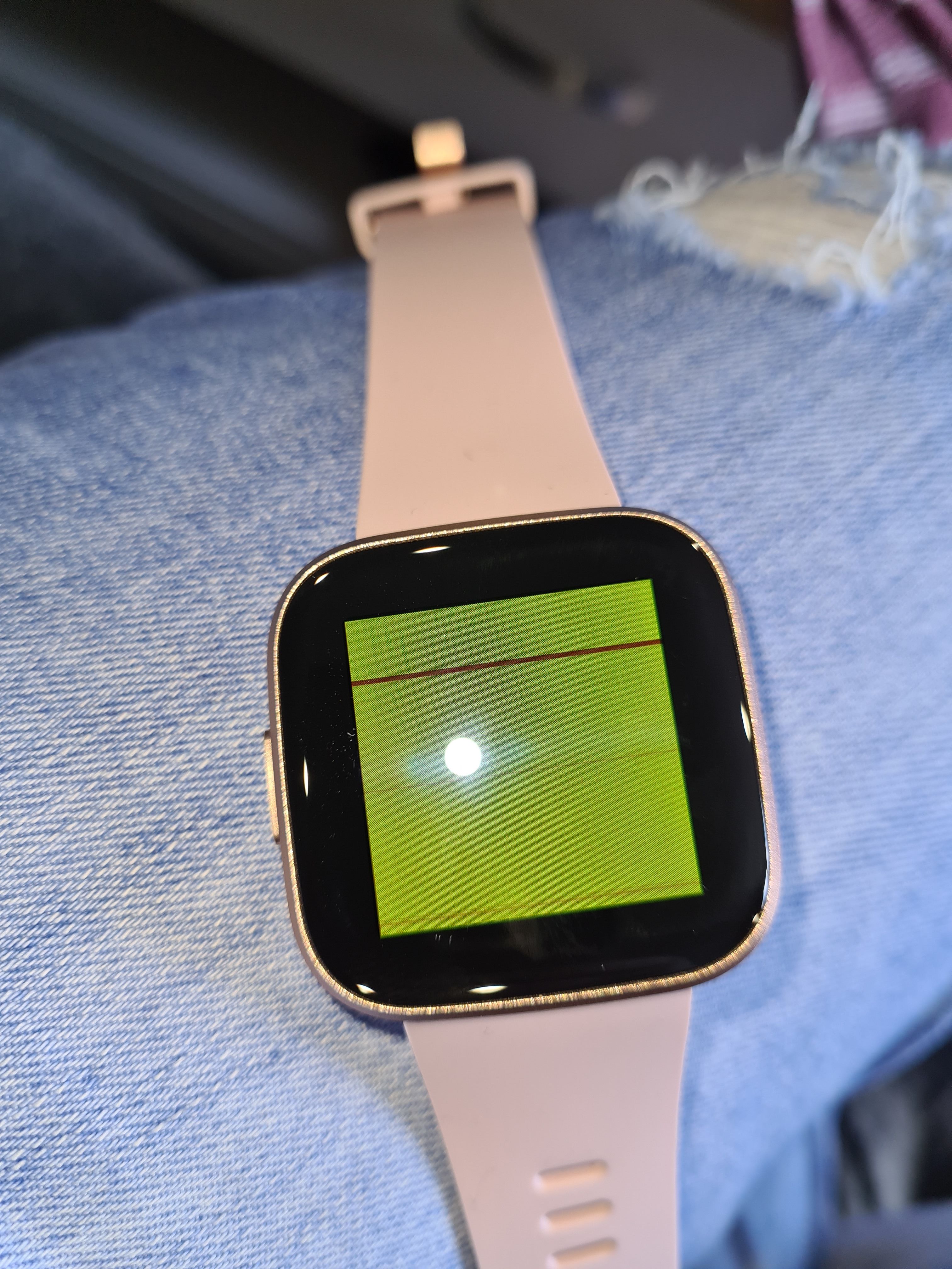 Versa 2 screen is green - Fitbit Community