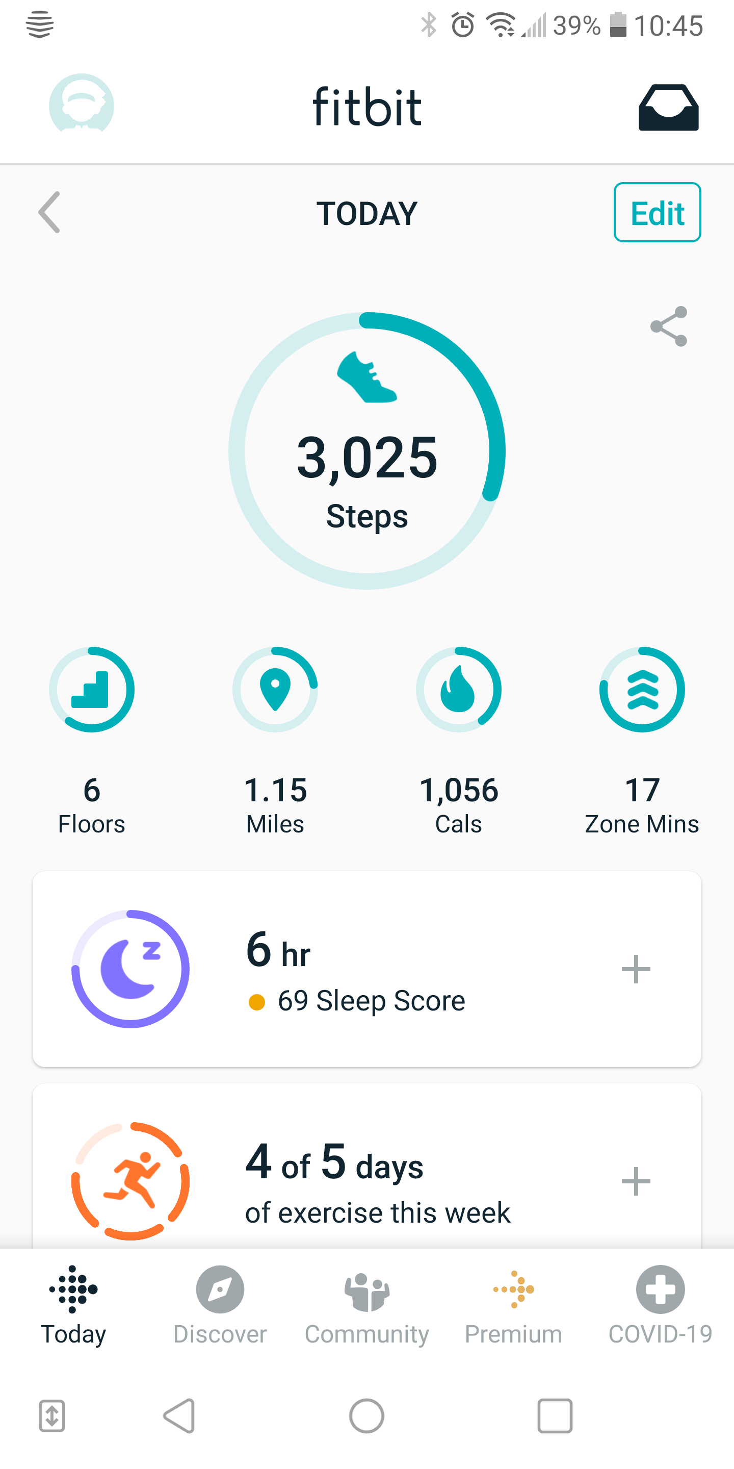 fitbit zone minutes not working