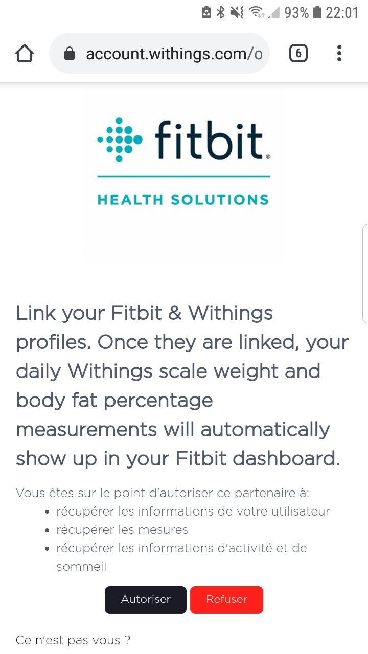 Utilisez votre balance Withings avec votre compte Fitbit - Blog Domadoo