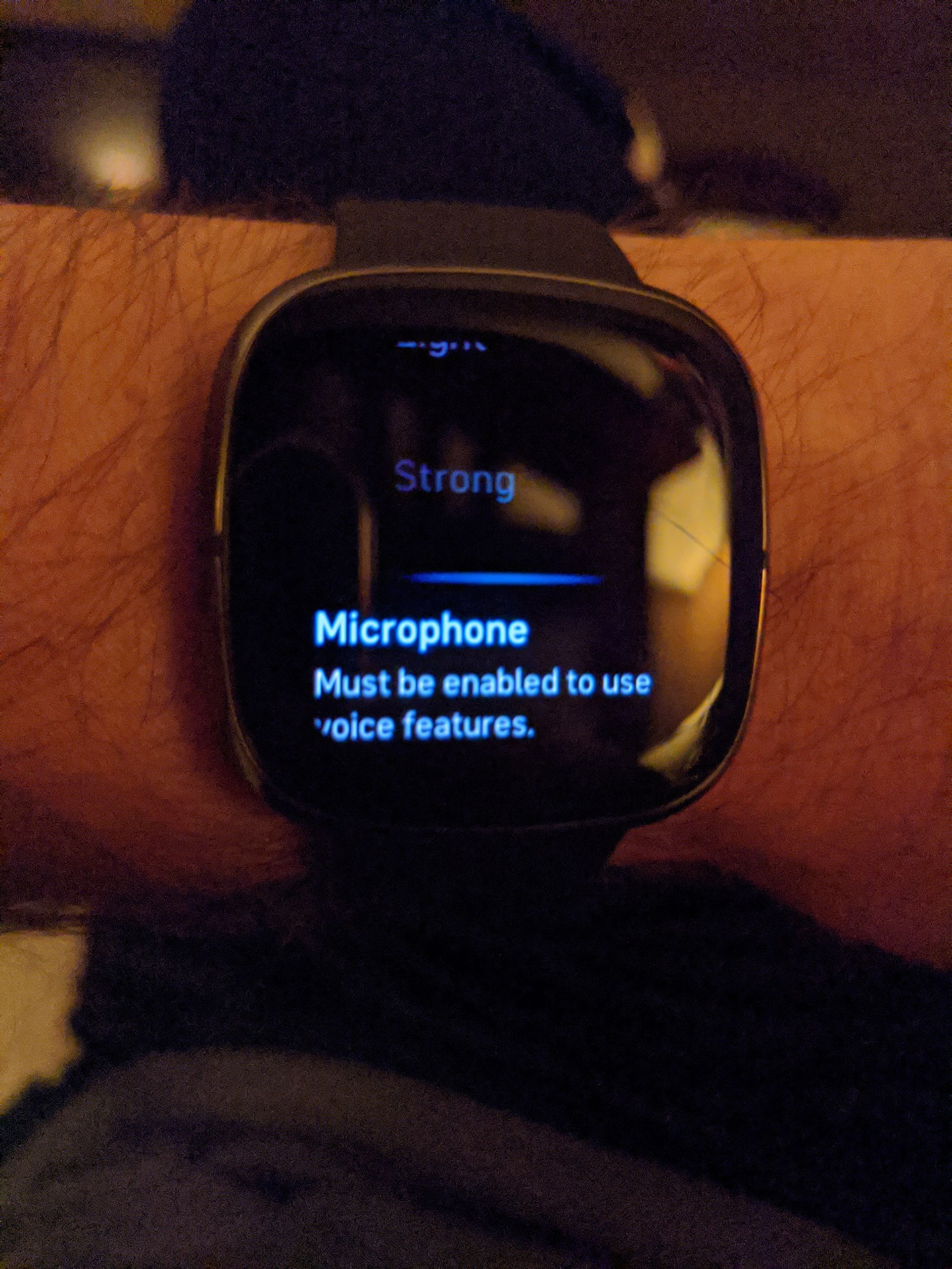 Smartwatch with store strong vibration