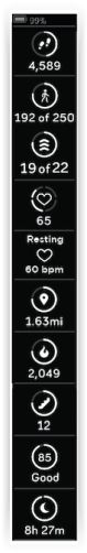 fitbit charge 4 symbols