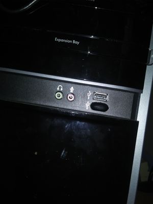 The hard drive, bottom one has the button toggle. The top you will add the 2- in one on the top..