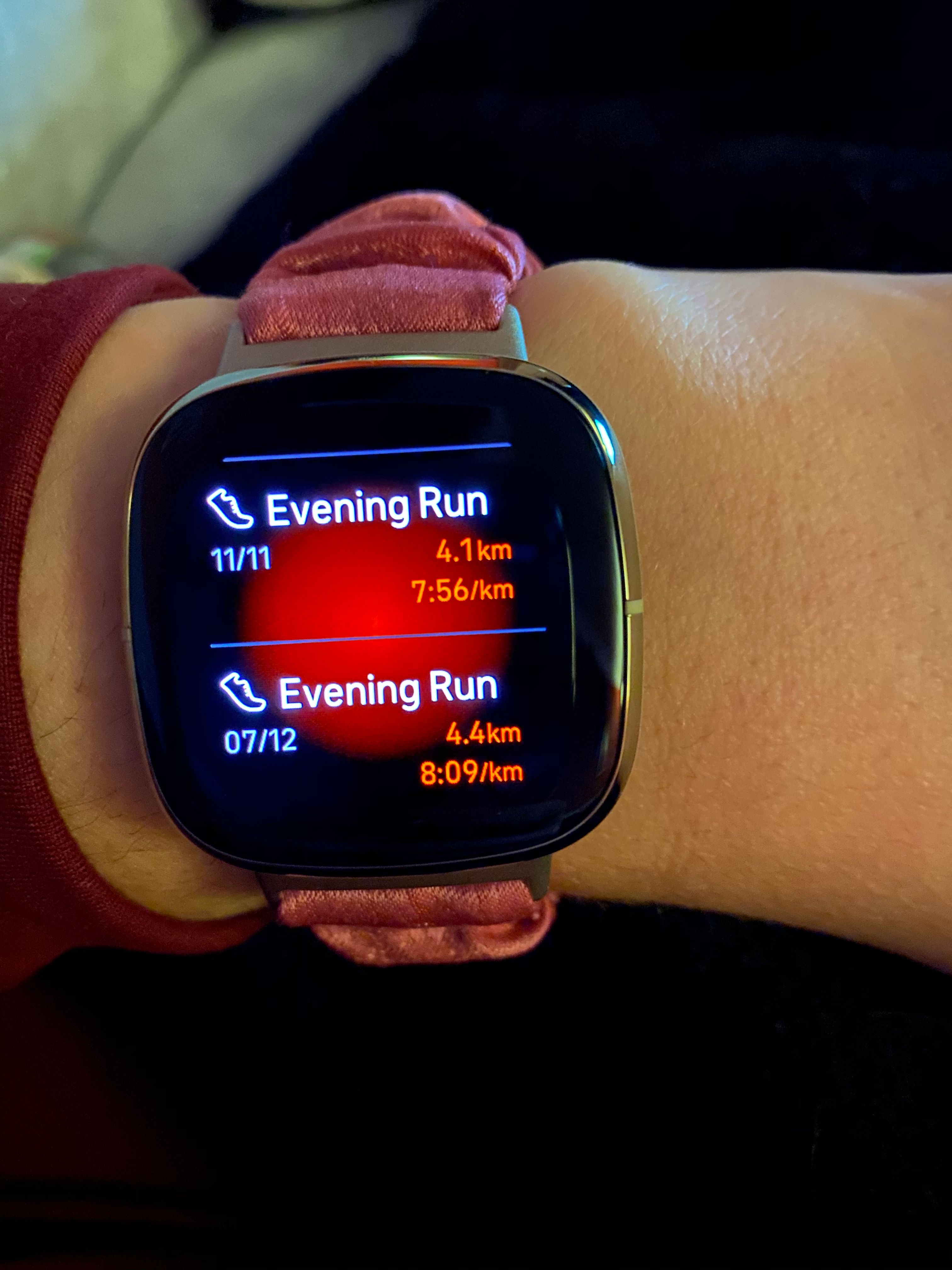 Strava on cheap fitbit versa