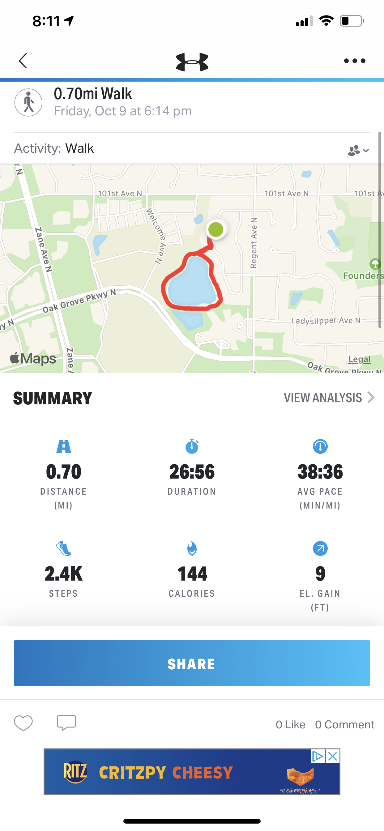 Fitbit map 2024 my run