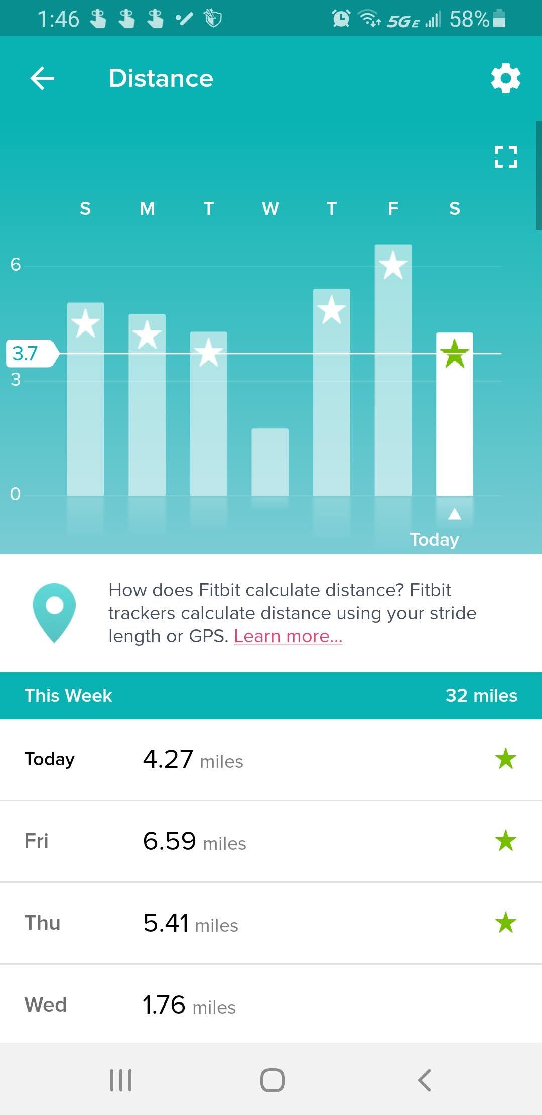 Solved Distance goal tracking as kilometers instead of mi