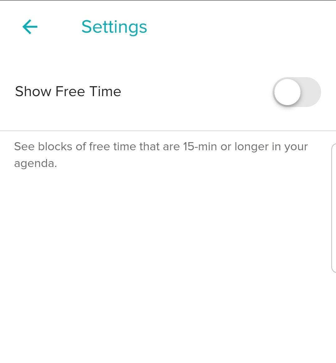 agenda fitbit app