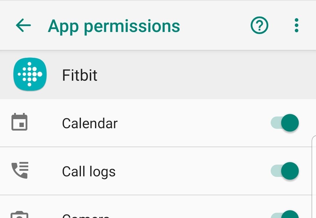 fitbit versa agenda app