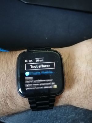 Comment connecter ma montre cheap fitbit à mon telephone