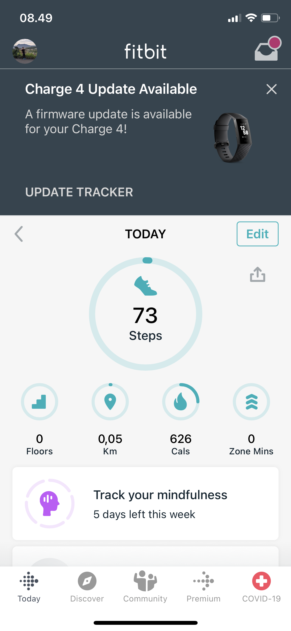 fitbit charge 4 latest firmware version