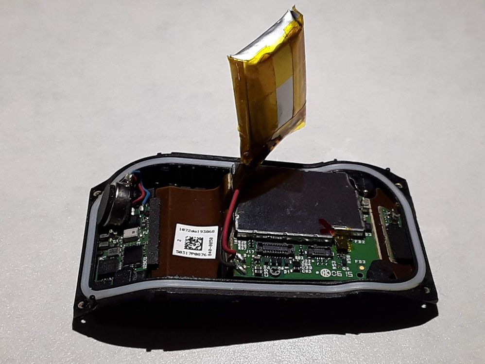 dead fat puffy Fitbit Surge battery