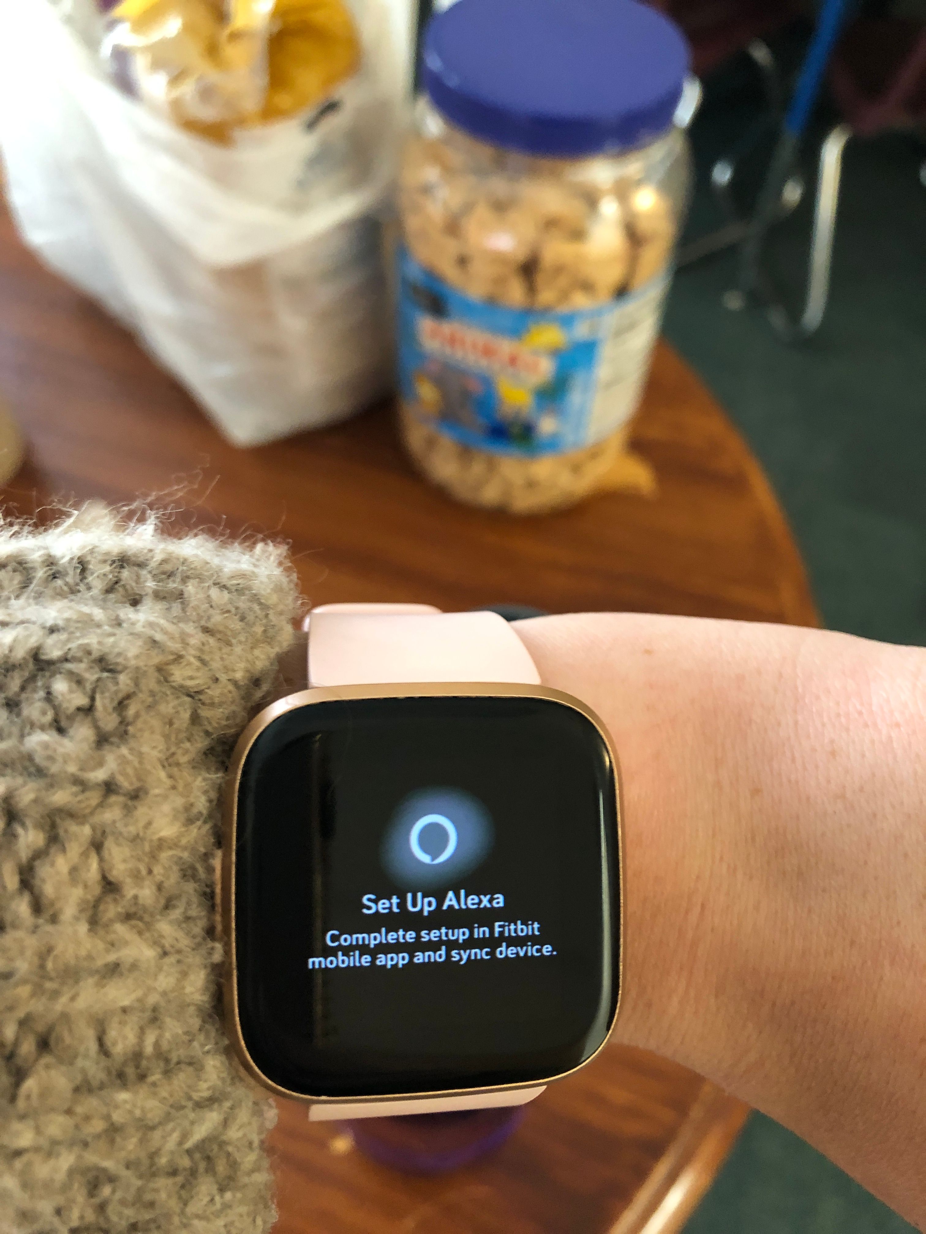 Alexa app on my Versa 2 keeps showing Set Up Alex. Fitbit Community