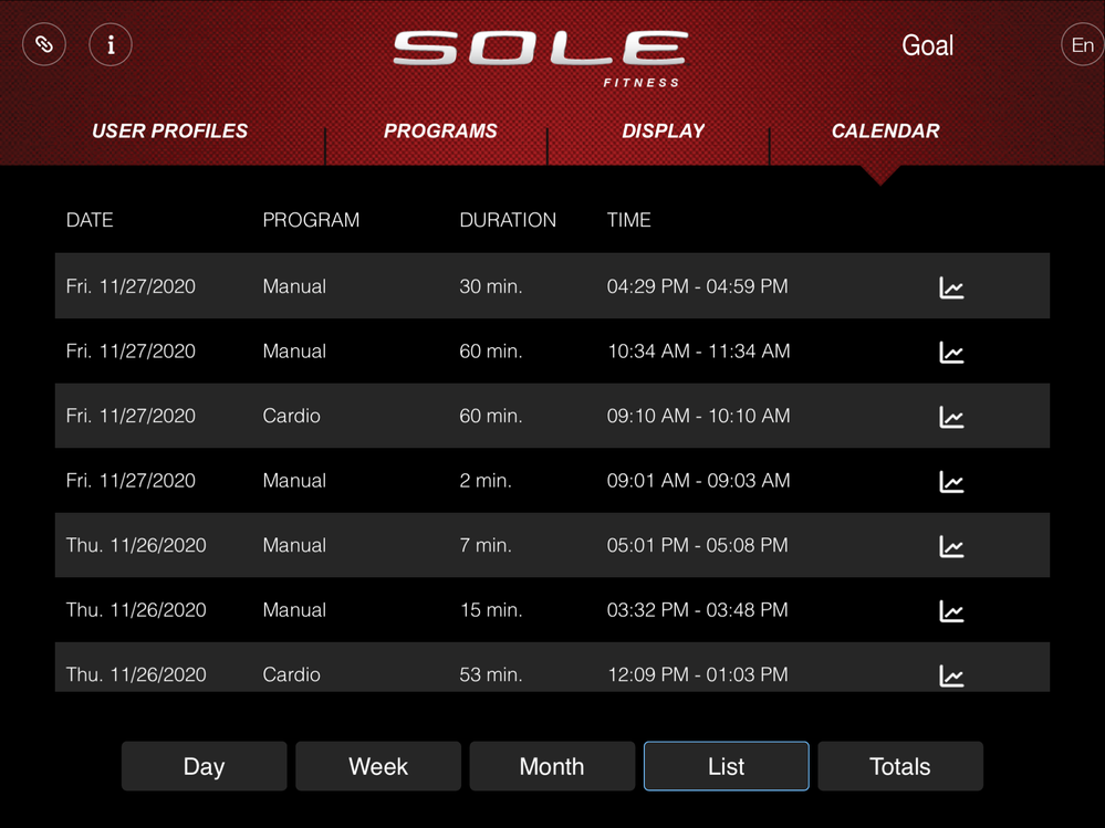 Treadmill App