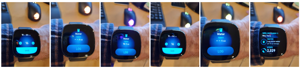 logged on Sense update app - Fitbit Community