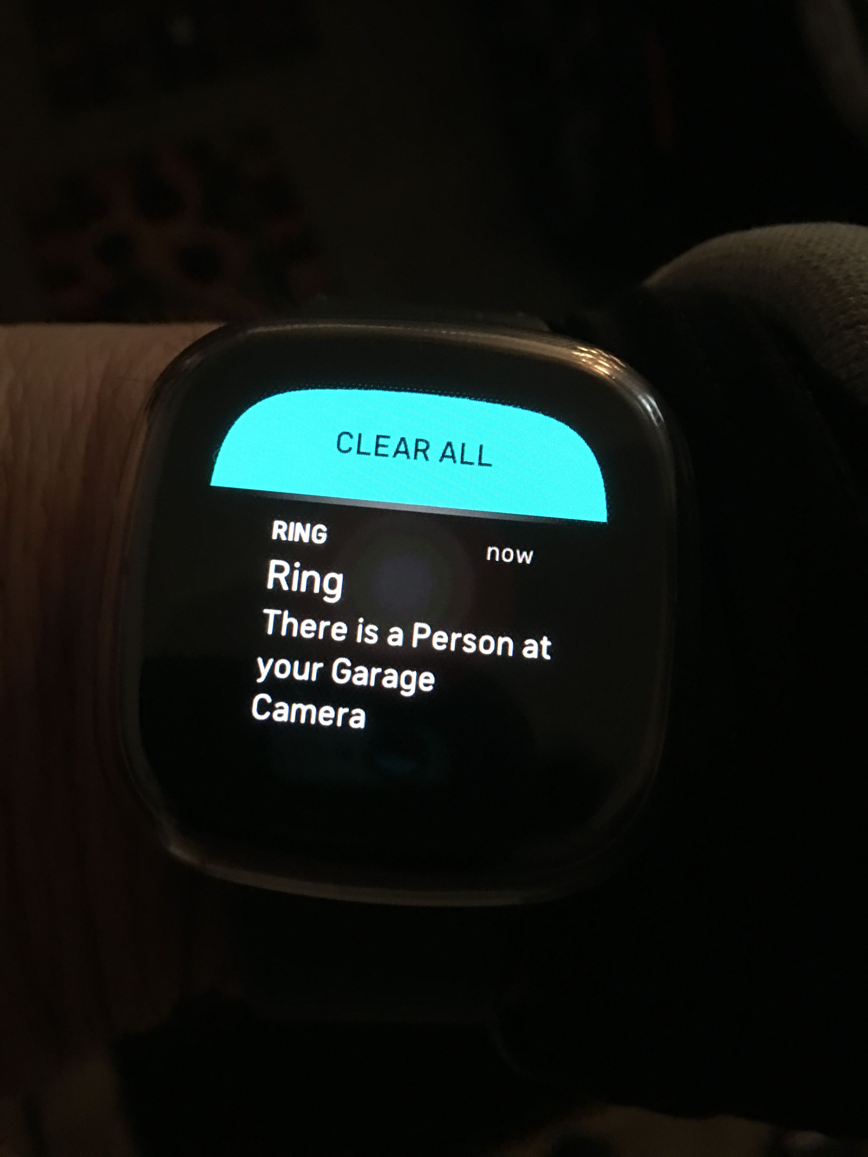 Ring store camera notifications