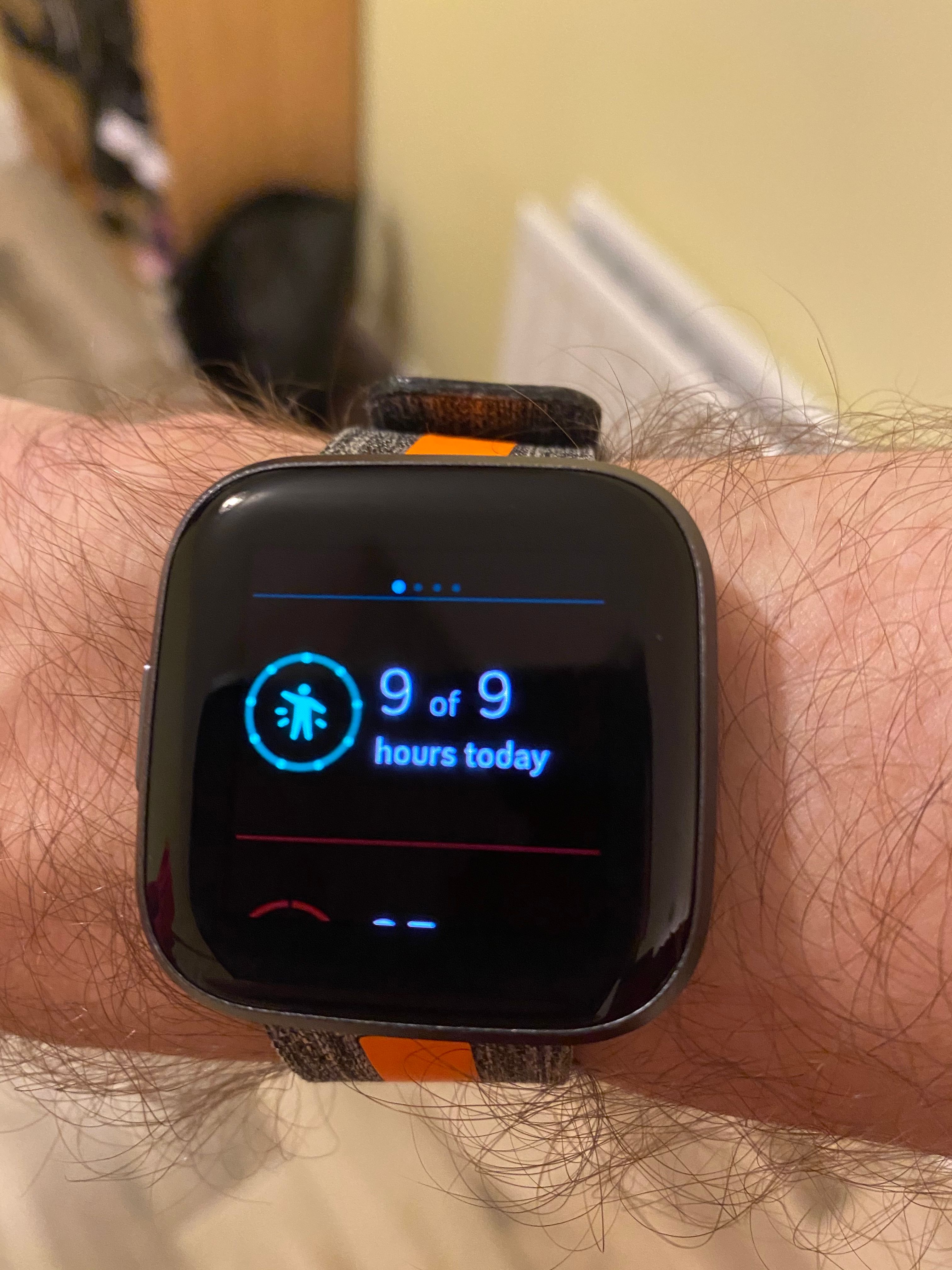 Active hours not in sync - Fitbit Community