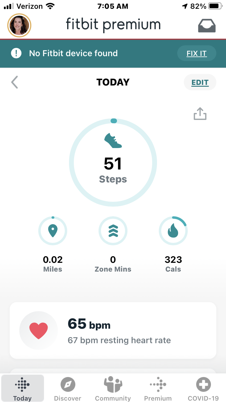 fitbit not updating