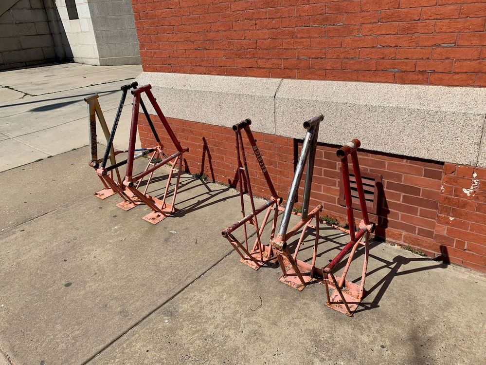 Yes. Bike racks!