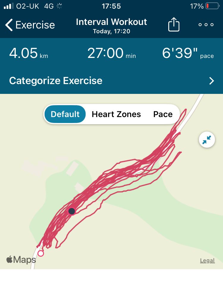 GPS interval Strava Fitbit Community