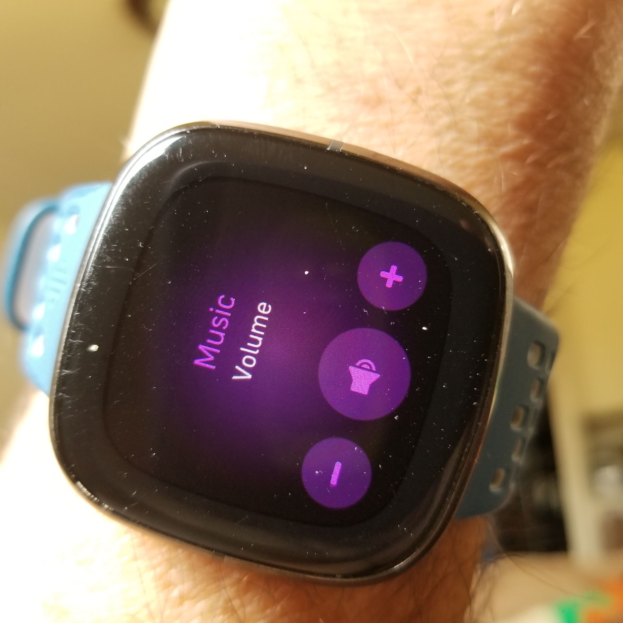 Spotify and Music Volume Control Fitbit Community