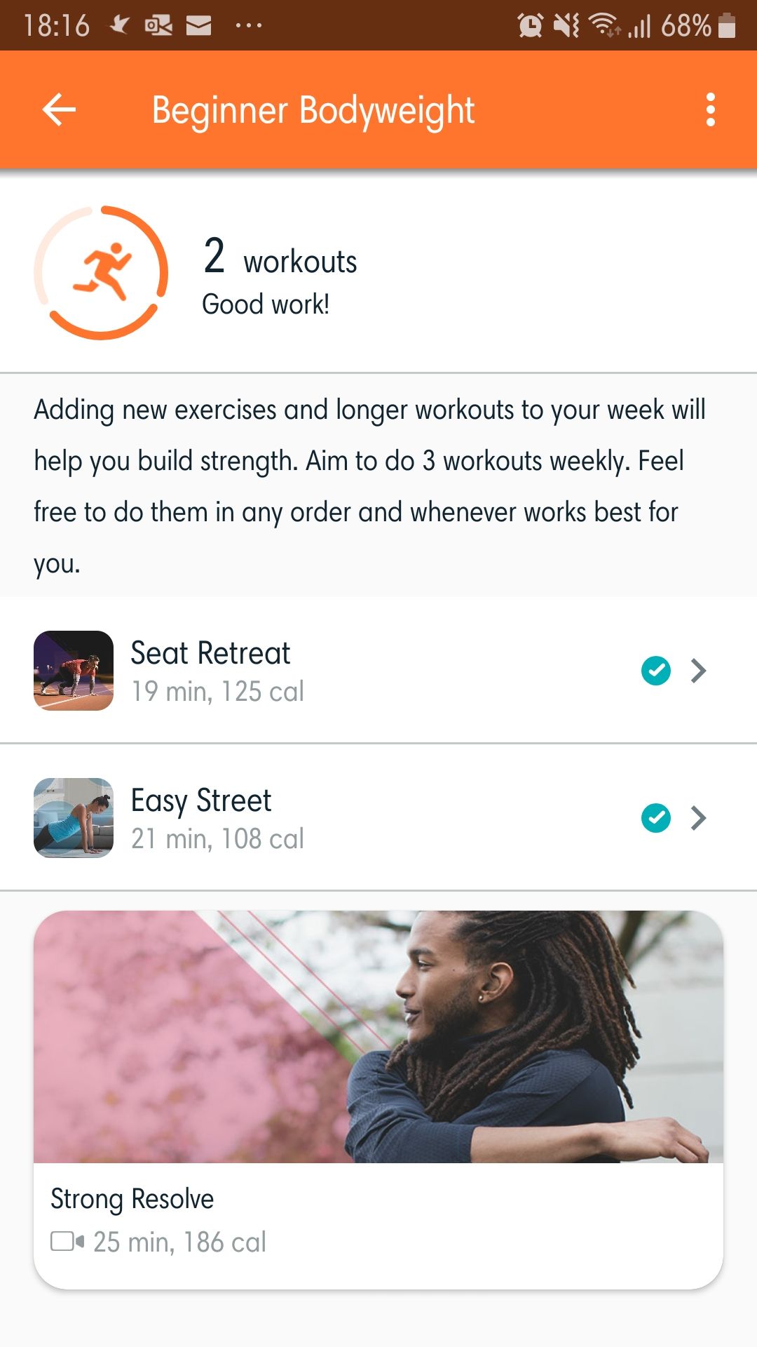 Solved Guided Program not logging workouts. Page 4 Fitbit Community