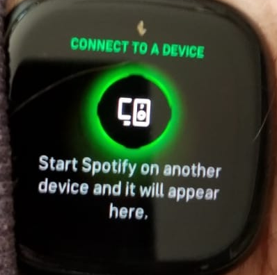 Solved I found a way start Spotify from Versa 3 Fitbit Community